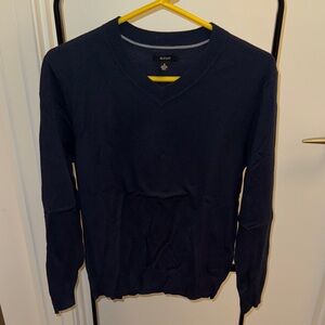 Alfani Men's Deep Blue V-Neck Sweater